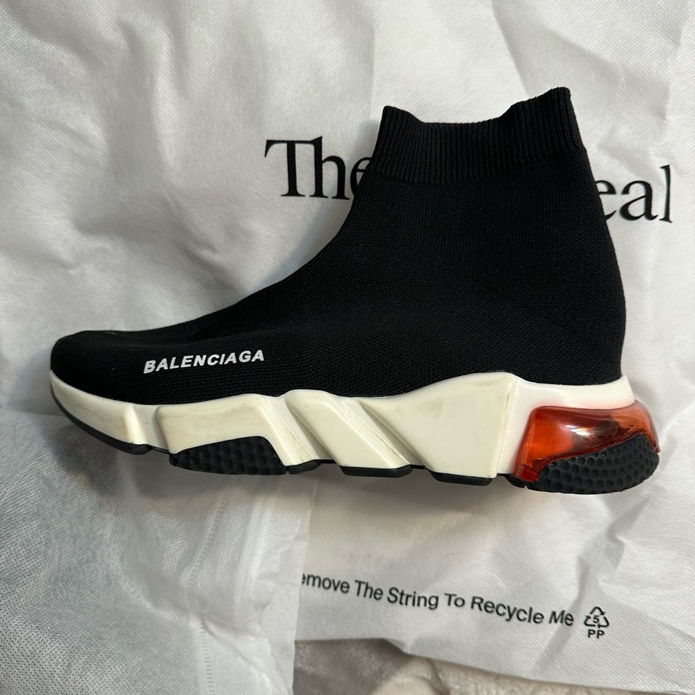 Balenciaga Shoes- barely worn in great condition! Speed Recycled Knit